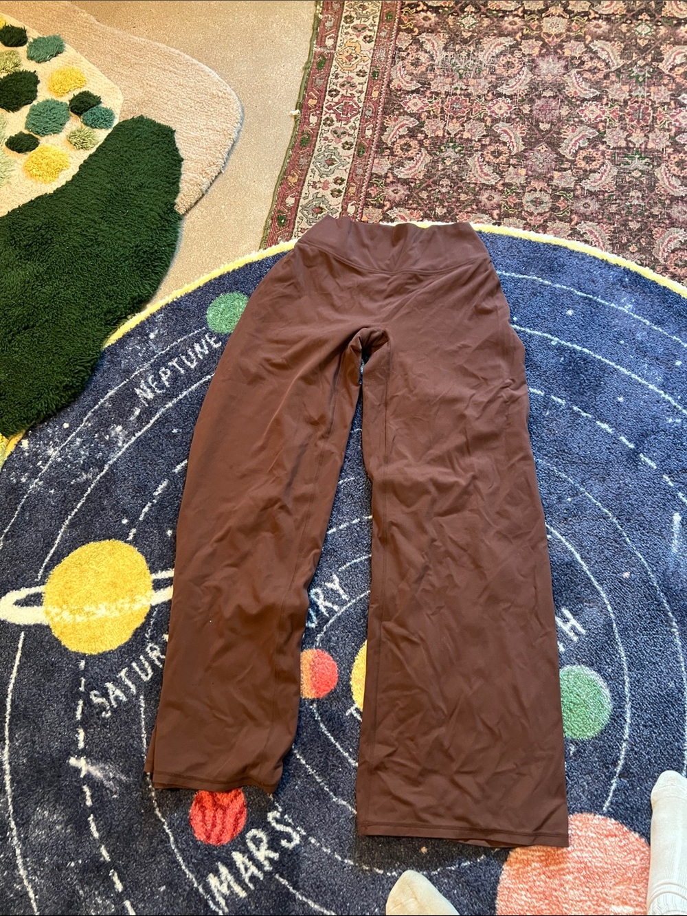 Oner brown straight leg pant